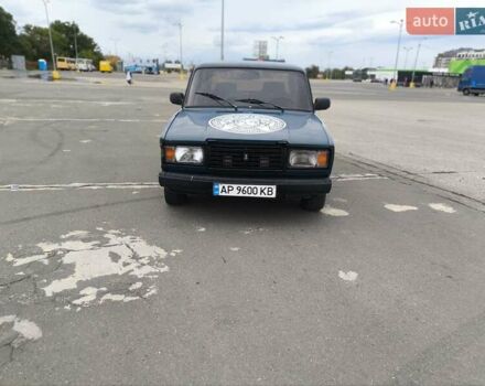 Зеленый ВАЗ 2107, объемом двигателя 1.5 л и пробегом 250 тыс. км за 650 $, фото 2 на Automoto.ua