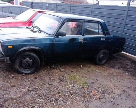 Зеленый ВАЗ 2107, объемом двигателя 1.6 л и пробегом 875 тыс. км за 650 $, фото 6 на Automoto.ua