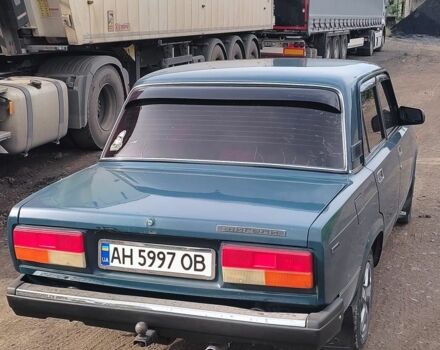 Зеленый ВАЗ 2107, объемом двигателя 1.5 л и пробегом 110 тыс. км за 75000 $, фото 2 на Automoto.ua