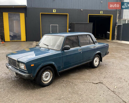 Зеленый ВАЗ 2107, объемом двигателя 1.5 л и пробегом 97 тыс. км за 650 $, фото 1 на Automoto.ua