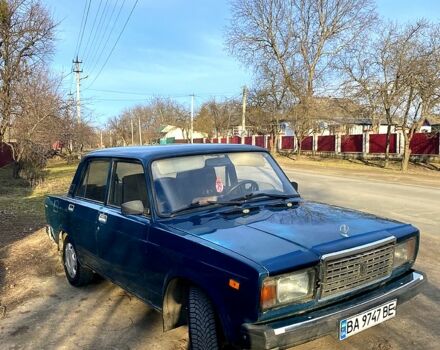 Зеленый ВАЗ 2107, объемом двигателя 1.6 л и пробегом 50 тыс. км за 850 $, фото 1 на Automoto.ua