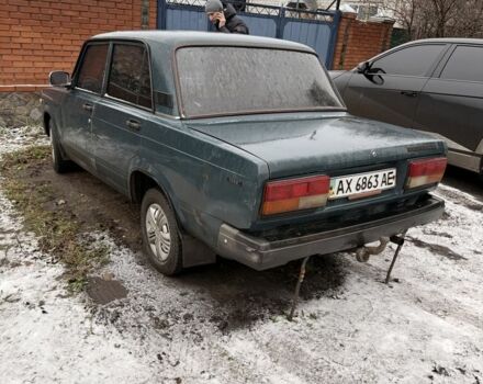 Зеленый ВАЗ 2107, объемом двигателя 1.5 л и пробегом 85 тыс. км за 650 $, фото 3 на Automoto.ua