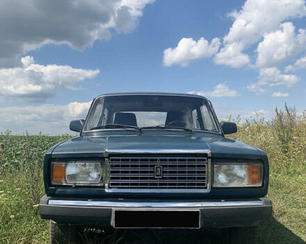 Зеленый ВАЗ 2107, объемом двигателя 1.6 л и пробегом 30 тыс. км за 1000 $, фото 3 на Automoto.ua