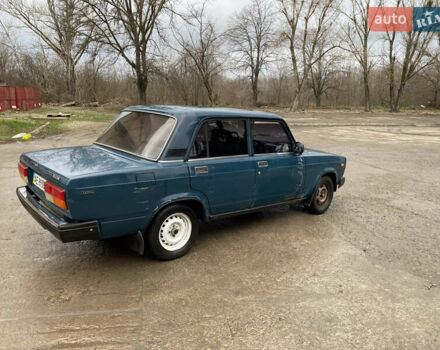 Зеленый ВАЗ 2107, объемом двигателя 1.5 л и пробегом 97 тыс. км за 650 $, фото 4 на Automoto.ua