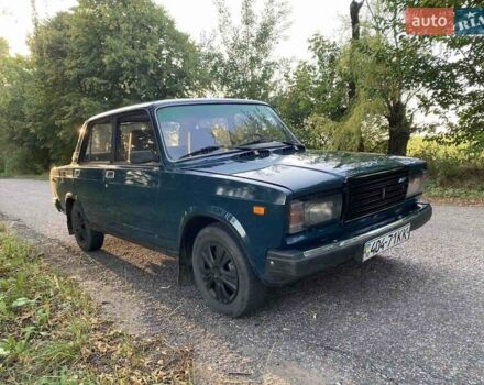 Зеленый ВАЗ 2107, объемом двигателя 0 л и пробегом 129 тыс. км за 1400 $, фото 1 на Automoto.ua