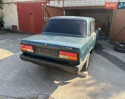 Зеленый ВАЗ 2107, объемом двигателя 1.57 л и пробегом 75 тыс. км за 900 $, фото 2 на Automoto.ua