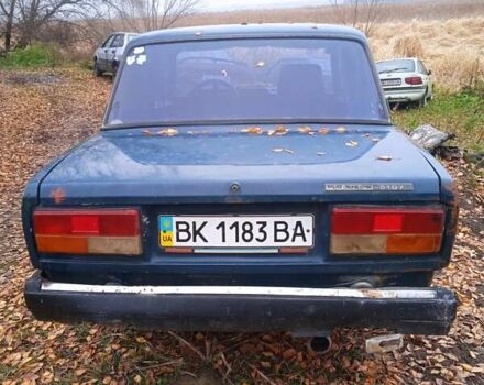 Зеленый ВАЗ 2107, объемом двигателя 1.57 л и пробегом 325 тыс. км за 350 $, фото 2 на Automoto.ua