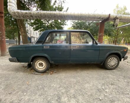 Зеленый ВАЗ 2107, объемом двигателя 1.6 л и пробегом 90 тыс. км за 716 $, фото 6 на Automoto.ua