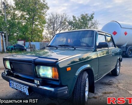 ВАЗ 2107 2002 в Баштанке на Automoto.ua Зеленый ВАЗ 2107, объемом двигателя 1.5 л и пробегом 140 тыс. км за 1100 $, фото 2 на Automoto.ua
