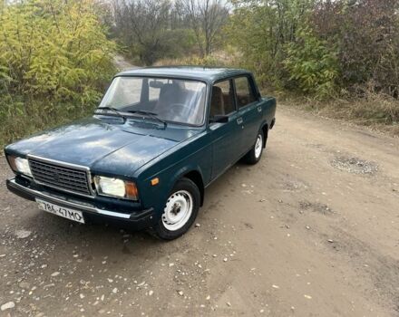 Зелений ВАЗ 2107, об'ємом двигуна 1.5 л та пробігом 80 тис. км за 950 $, фото 2 на Automoto.ua