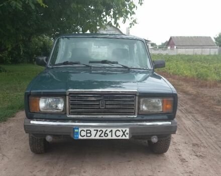 ВАЗ 2107 2003 в Корюковке на Automoto.ua Зеленый ВАЗ 2107, объемом двигателя 1.5 л и пробегом 1 тыс. км за 1200 $, фото 1 на Automoto.ua