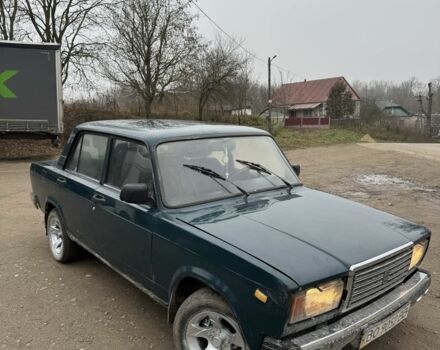 Зеленый ВАЗ 2107, объемом двигателя 1.6 л и пробегом 22 тыс. км за 900 $, фото 1 на Automoto.ua