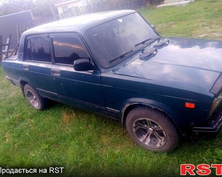 Зеленый ВАЗ 2107, объемом двигателя 1.6 л и пробегом 300 тыс. км за 840 $, фото 3 на Automoto.ua