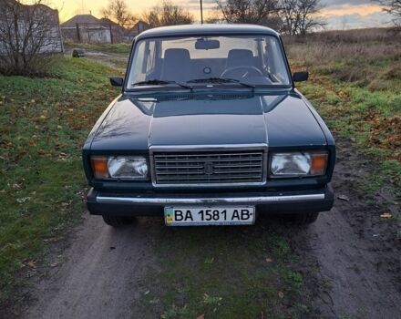 Зеленый ВАЗ 2107, объемом двигателя 1.6 л и пробегом 200 тыс. км за 831 $, фото 1 на Automoto.ua