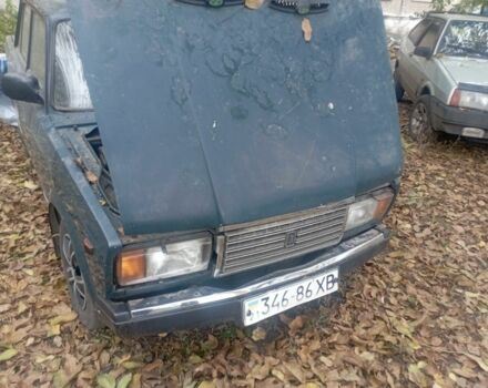 ВАЗ 2107 2003 в Славянске на Automoto.ua Зеленый ВАЗ 2107, объемом двигателя 0 л и пробегом 100 тыс. км за 601 $, фото 2 на Automoto.ua