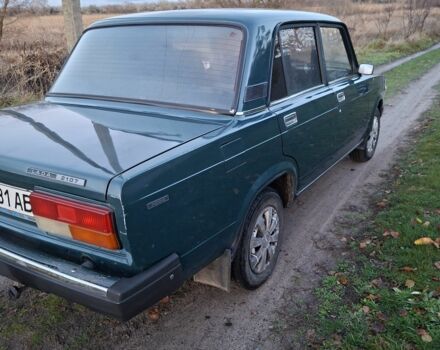 Зеленый ВАЗ 2107, объемом двигателя 1.6 л и пробегом 200 тыс. км за 831 $, фото 4 на Automoto.ua