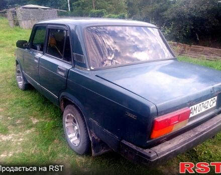 Зеленый ВАЗ 2107, объемом двигателя 1.6 л и пробегом 300 тыс. км за 840 $, фото 4 на Automoto.ua