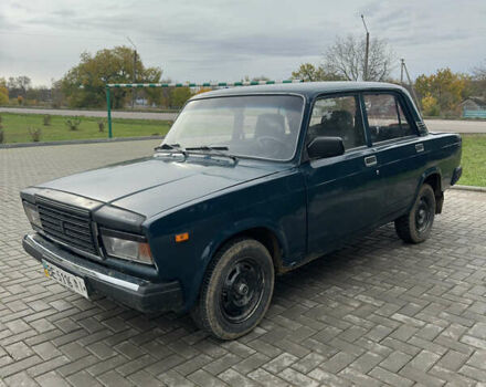 Зеленый ВАЗ 2107, объемом двигателя 1.57 л и пробегом 120 тыс. км за 850 $, фото 1 на Automoto.ua