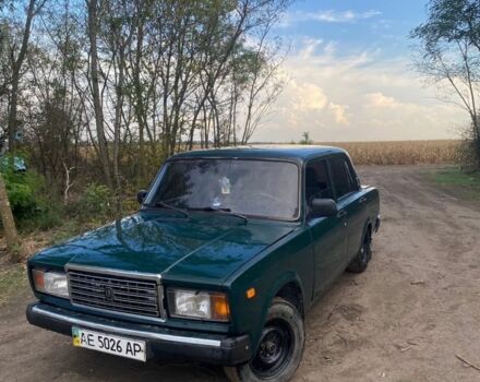 Зеленый ВАЗ 2107, объемом двигателя 1.5 л и пробегом 20 тыс. км за 1213 $, фото 2 на Automoto.ua