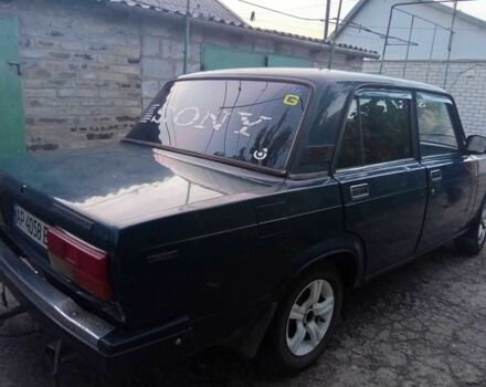 Зеленый ВАЗ 2107, объемом двигателя 1.5 л и пробегом 180 тыс. км за 1100 $, фото 7 на Automoto.ua