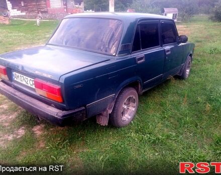 Зеленый ВАЗ 2107, объемом двигателя 1.6 л и пробегом 300 тыс. км за 840 $, фото 5 на Automoto.ua