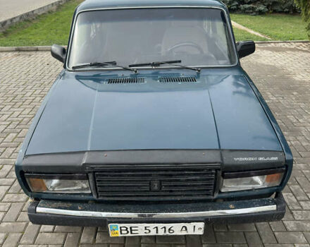 Зеленый ВАЗ 2107, объемом двигателя 1.57 л и пробегом 120 тыс. км за 850 $, фото 2 на Automoto.ua