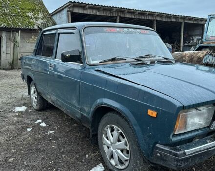 Зеленый ВАЗ 2107, объемом двигателя 1.3 л и пробегом 100 тыс. км за 700 $, фото 1 на Automoto.ua