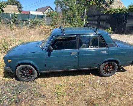 Зеленый ВАЗ 2107, объемом двигателя 1.5 л и пробегом 100 тыс. км за 1200 $, фото 2 на Automoto.ua