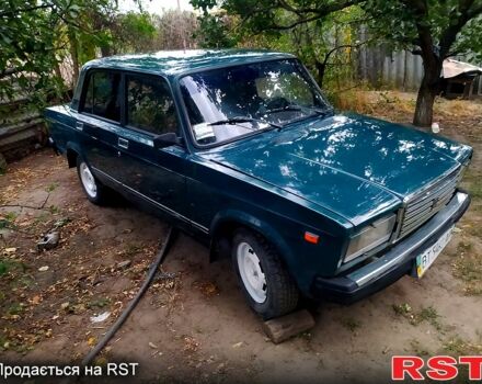 Зеленый ВАЗ 2107, объемом двигателя 1.5 л и пробегом 200 тыс. км за 968 $, фото 1 на Automoto.ua