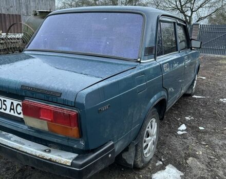 Зеленый ВАЗ 2107, объемом двигателя 1.3 л и пробегом 100 тыс. км за 700 $, фото 2 на Automoto.ua