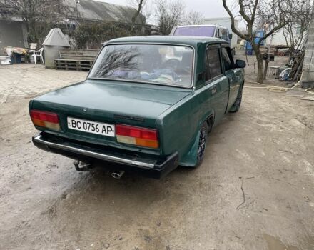 Зеленый ВАЗ 2107, объемом двигателя 1.5 л и пробегом 3 тыс. км за 800 $, фото 3 на Automoto.ua