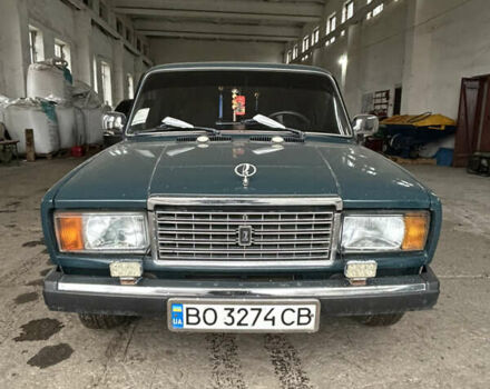 Зеленый ВАЗ 2107, объемом двигателя 1.45 л и пробегом 69 тыс. км за 2000 $, фото 1 на Automoto.ua