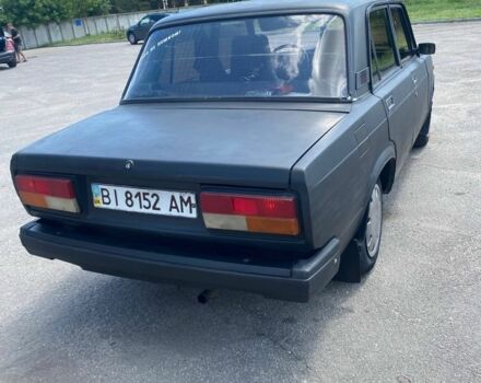 Зеленый ВАЗ 2107, объемом двигателя 1.6 л и пробегом 200 тыс. км за 600 $, фото 1 на Automoto.ua