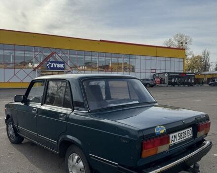 Зеленый ВАЗ 2107, объемом двигателя 1.6 л и пробегом 187 тыс. км за 1250 $, фото 4 на Automoto.ua