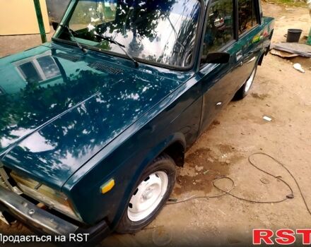 Зеленый ВАЗ 2107, объемом двигателя 1.5 л и пробегом 200 тыс. км за 968 $, фото 4 на Automoto.ua