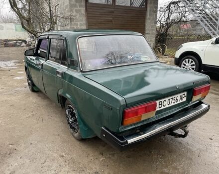 Зеленый ВАЗ 2107, объемом двигателя 1.5 л и пробегом 3 тыс. км за 800 $, фото 2 на Automoto.ua