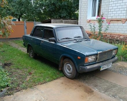 Зелений ВАЗ 2107, об'ємом двигуна 1.5 л та пробігом 100 тис. км за 678 $, фото 1 на Automoto.ua