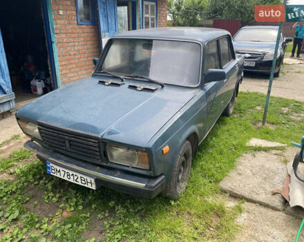 Зеленый ВАЗ 2107, объемом двигателя 1.57 л и пробегом 100 тыс. км за 750 $, фото 1 на Automoto.ua