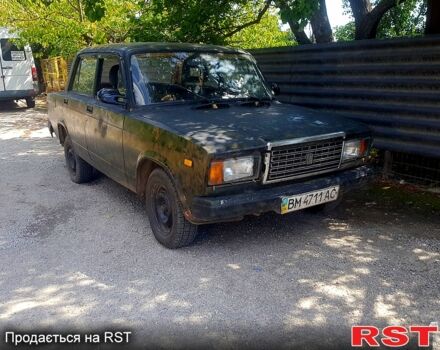 Зеленый ВАЗ 2107, объемом двигателя 1.5 л и пробегом 200 тыс. км за 500 $, фото 3 на Automoto.ua