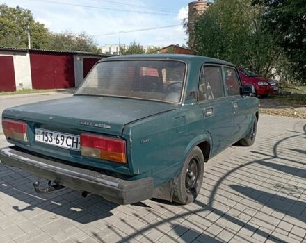 Зелений ВАЗ 2107, об'ємом двигуна 1 л та пробігом 1 тис. км за 750 $, фото 2 на Automoto.ua
