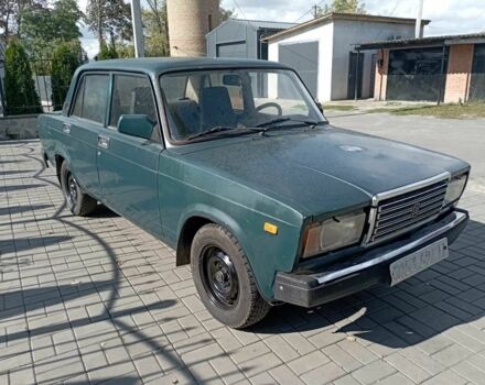 Зелений ВАЗ 2107, об'ємом двигуна 1 л та пробігом 1 тис. км за 750 $, фото 1 на Automoto.ua