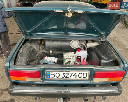 Зеленый ВАЗ 2107, объемом двигателя 1.45 л и пробегом 69 тыс. км за 2000 $, фото 4 на Automoto.ua