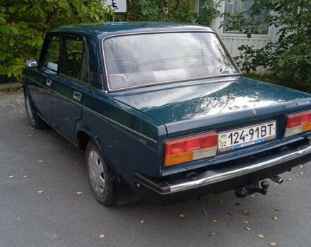 Зеленый ВАЗ 2107, объемом двигателя 1.6 л и пробегом 80 тыс. км за 1900 $, фото 4 на Automoto.ua