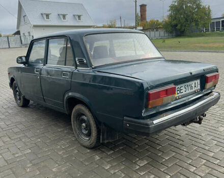Зеленый ВАЗ 2107, объемом двигателя 1.57 л и пробегом 120 тыс. км за 850 $, фото 4 на Automoto.ua