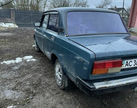 Зеленый ВАЗ 2107, объемом двигателя 1.3 л и пробегом 100 тыс. км за 700 $, фото 3 на Automoto.ua