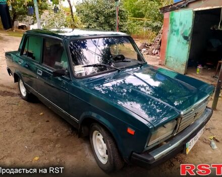 Зеленый ВАЗ 2107, объемом двигателя 1.5 л и пробегом 200 тыс. км за 968 $, фото 7 на Automoto.ua