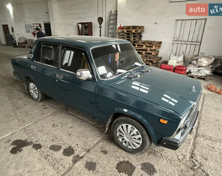 Зеленый ВАЗ 2107, объемом двигателя 1.45 л и пробегом 69 тыс. км за 2000 $, фото 2 на Automoto.ua