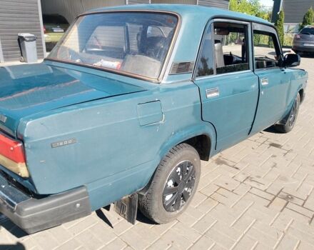 Зеленый ВАЗ 2107, объемом двигателя 1.6 л и пробегом 160 тыс. км за 666 $, фото 5 на Automoto.ua