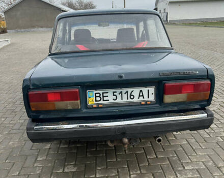 Зеленый ВАЗ 2107, объемом двигателя 1.57 л и пробегом 120 тыс. км за 850 $, фото 6 на Automoto.ua