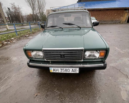 Зеленый ВАЗ 2107, объемом двигателя 1.45 л и пробегом 105 тыс. км за 1250 $, фото 23 на Automoto.ua